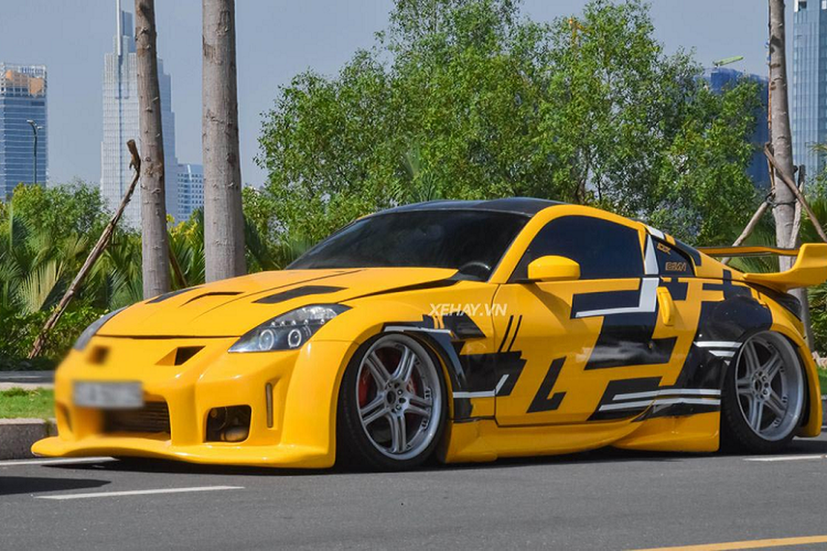 Cham mat Nissan 350Z do bodykit Veilside “cuc chay” o Sai Gon-Hinh-2