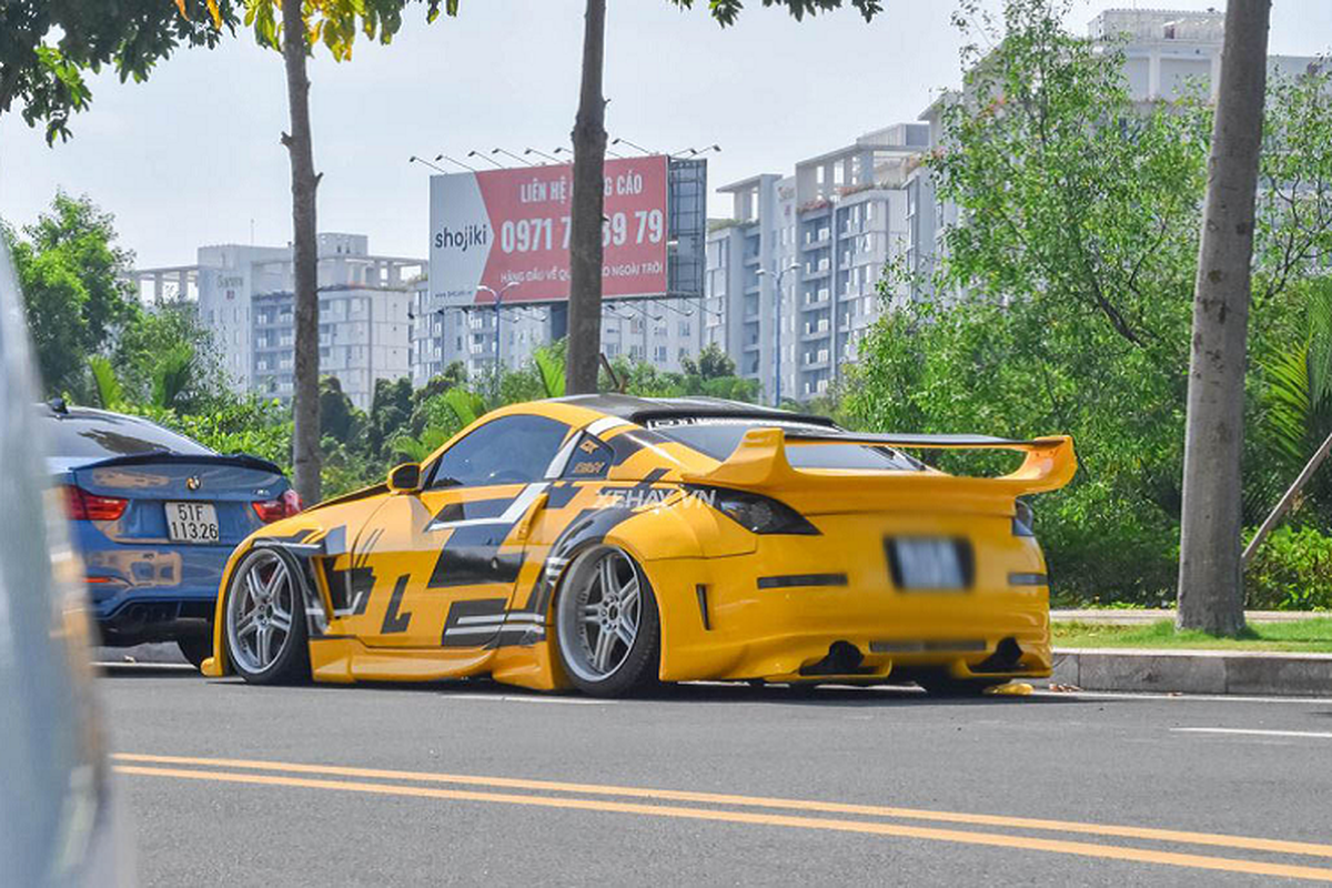 Cham mat Nissan 350Z do bodykit Veilside “cuc chay” o Sai Gon-Hinh-5