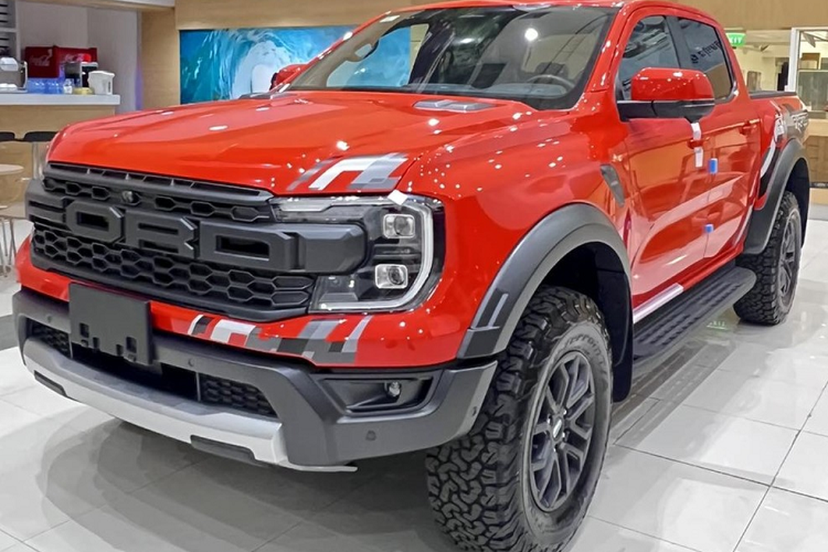 Ford Ranger Raptor 2023 gan 1,3 ty tai Viet Nam, giao xe quy II-Hinh-4