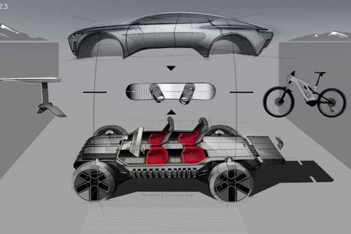 Audi Activesphere - SUV lai Coupe chay dien ket hop ban tai doc la-Hinh-5
