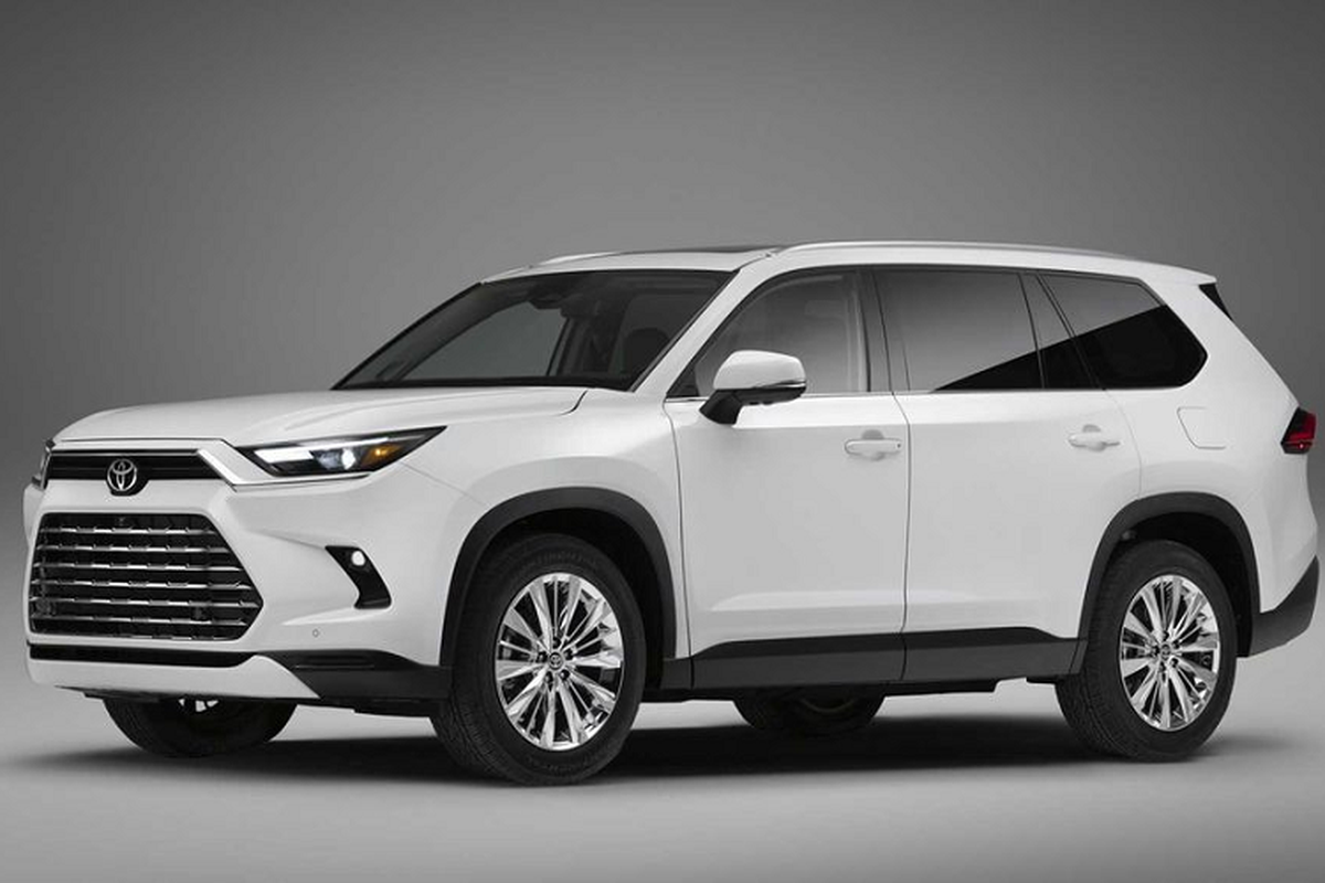 Toyota Grand Highlander 2024 ghế siêu rộng kèm công nghệ hiện đại