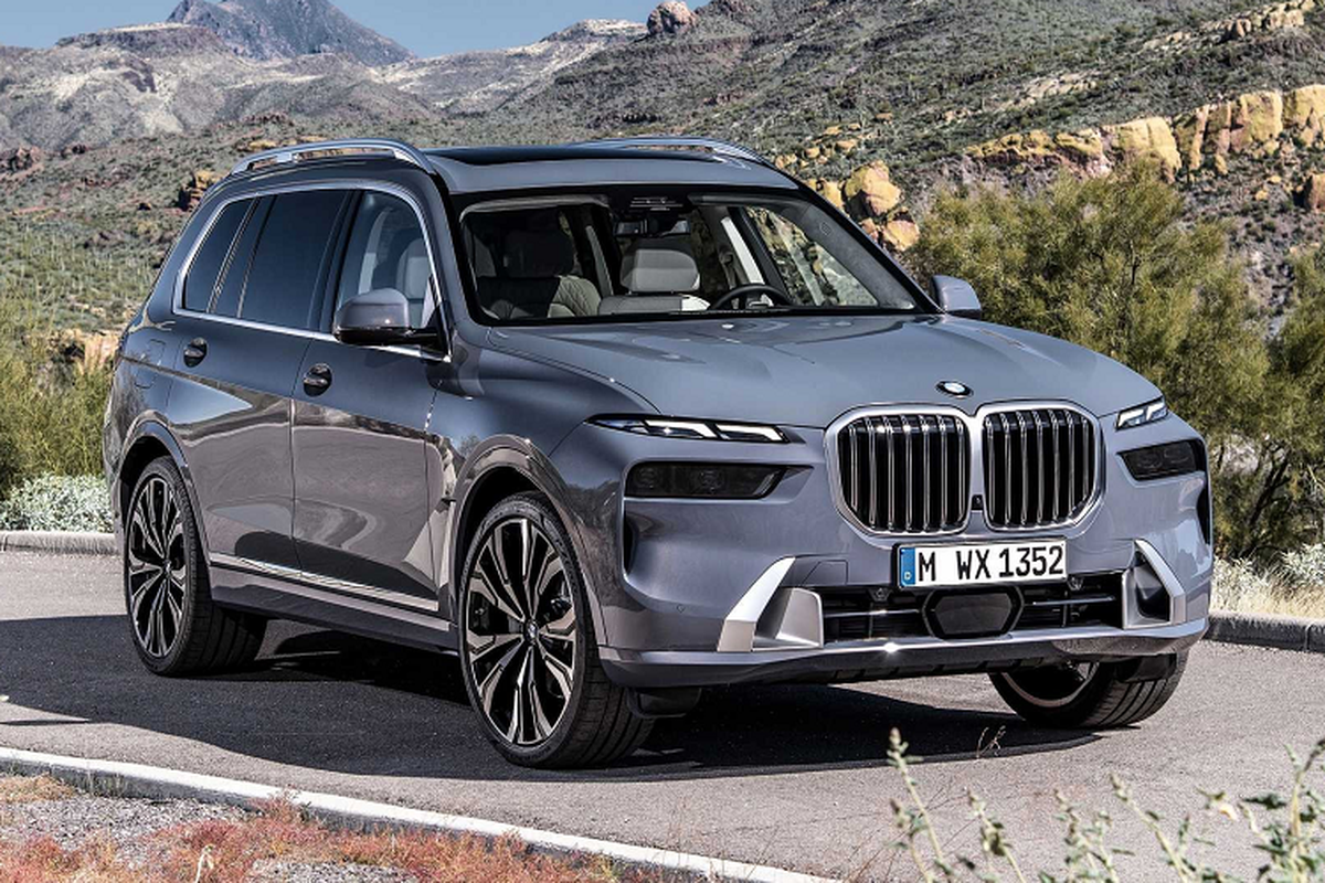 BMW X7 2023 tu 7,5 ty dong tai Viet Nam, 