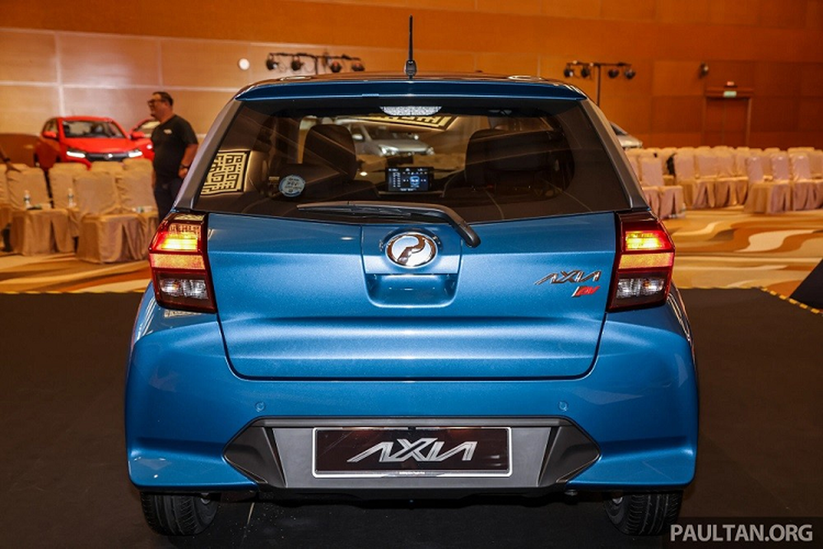 Perodua Axia 2023 chi 209 trieu dong, “anh em song sinh” Toyota Wigo-Hinh-4