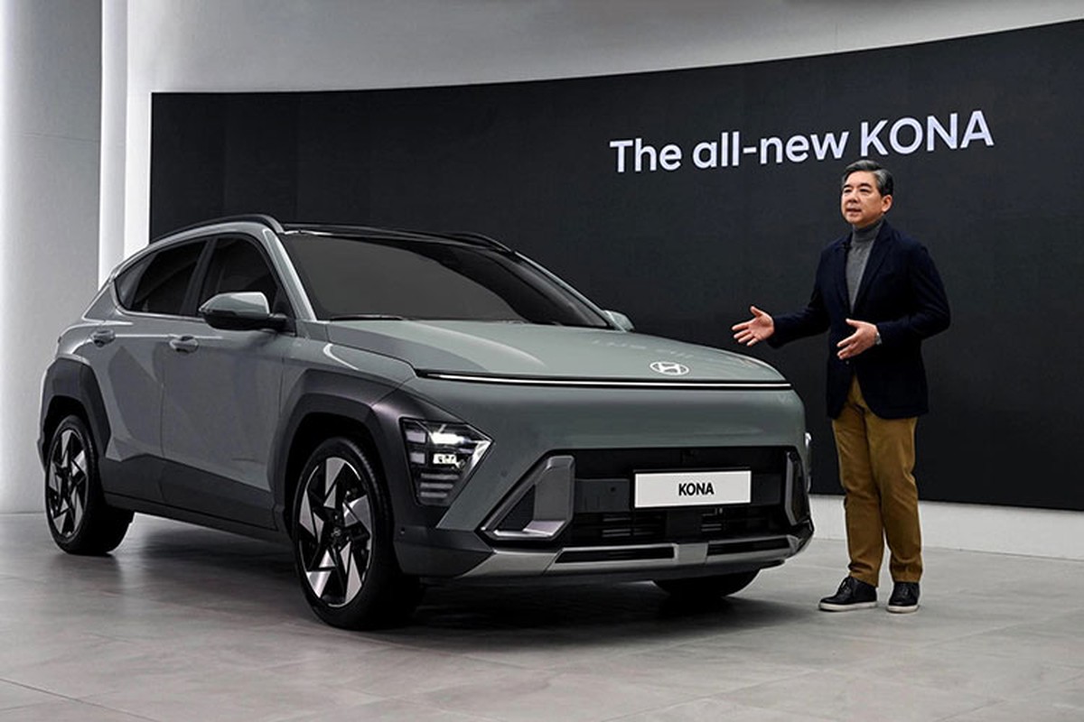 Hyundai Kona Electric 2024 chay dien sap ra mat, co ve Viet Nam?