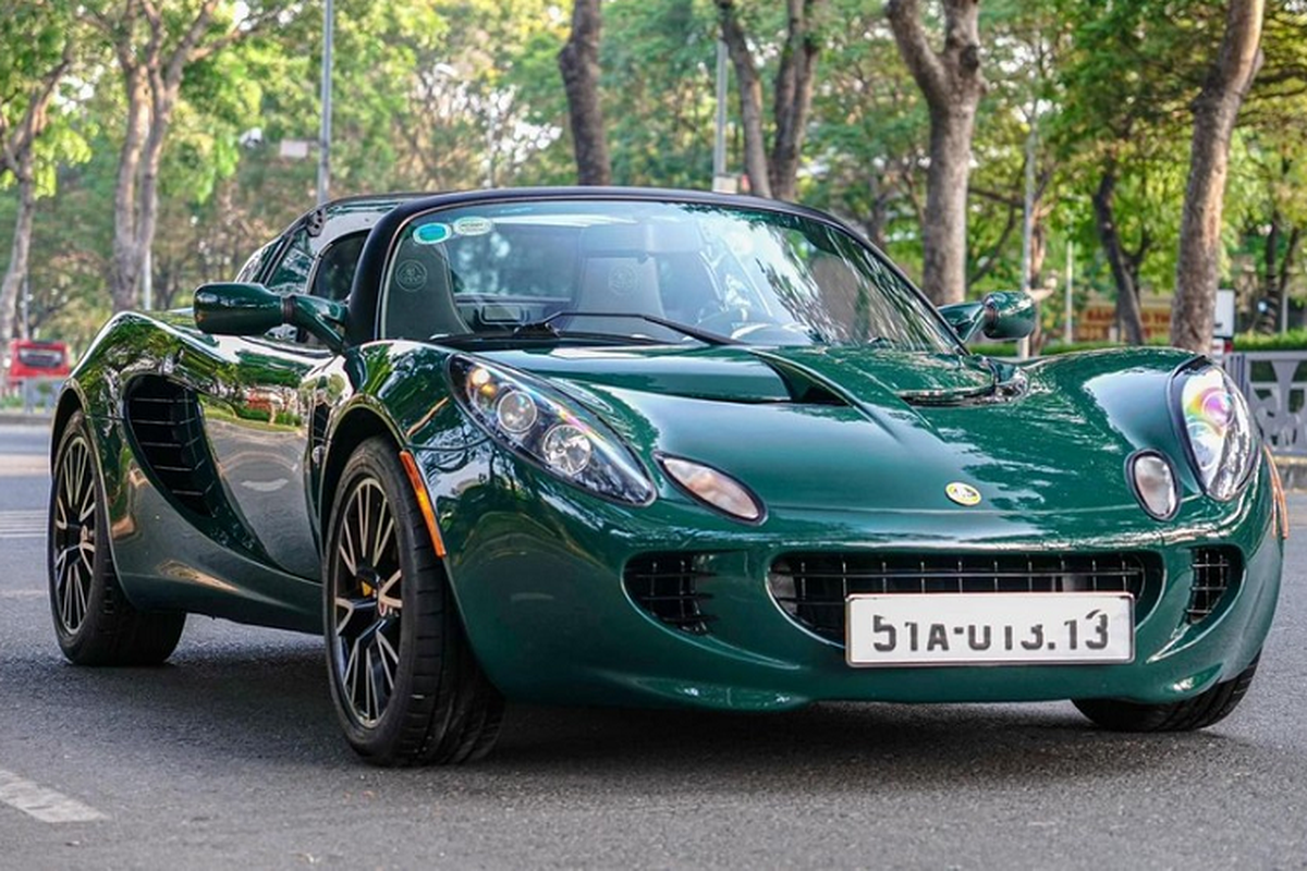 Can canh Lotus Elise S2 doc nhat Viet Nam, hon 1,5 ty dong
