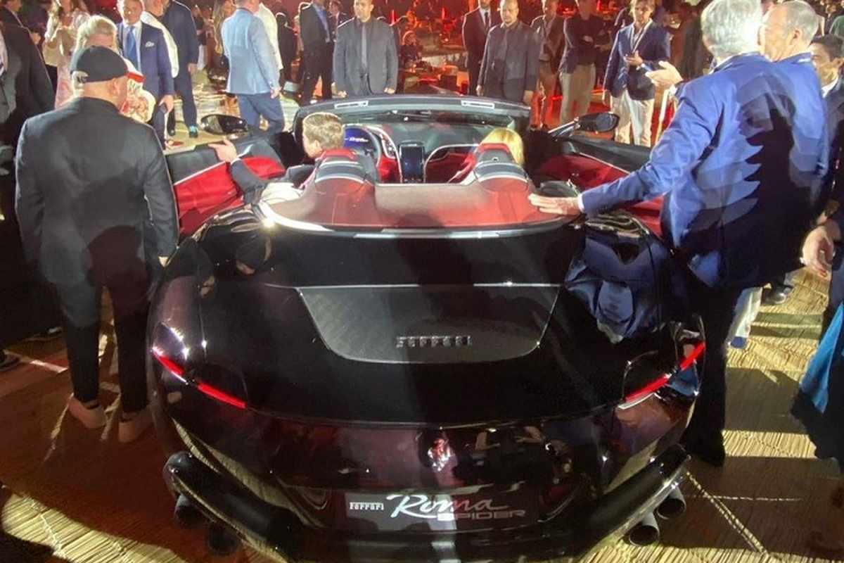 Can canh Ferrari Roma Spider mui tran tuyet dep vua ra mat-Hinh-5