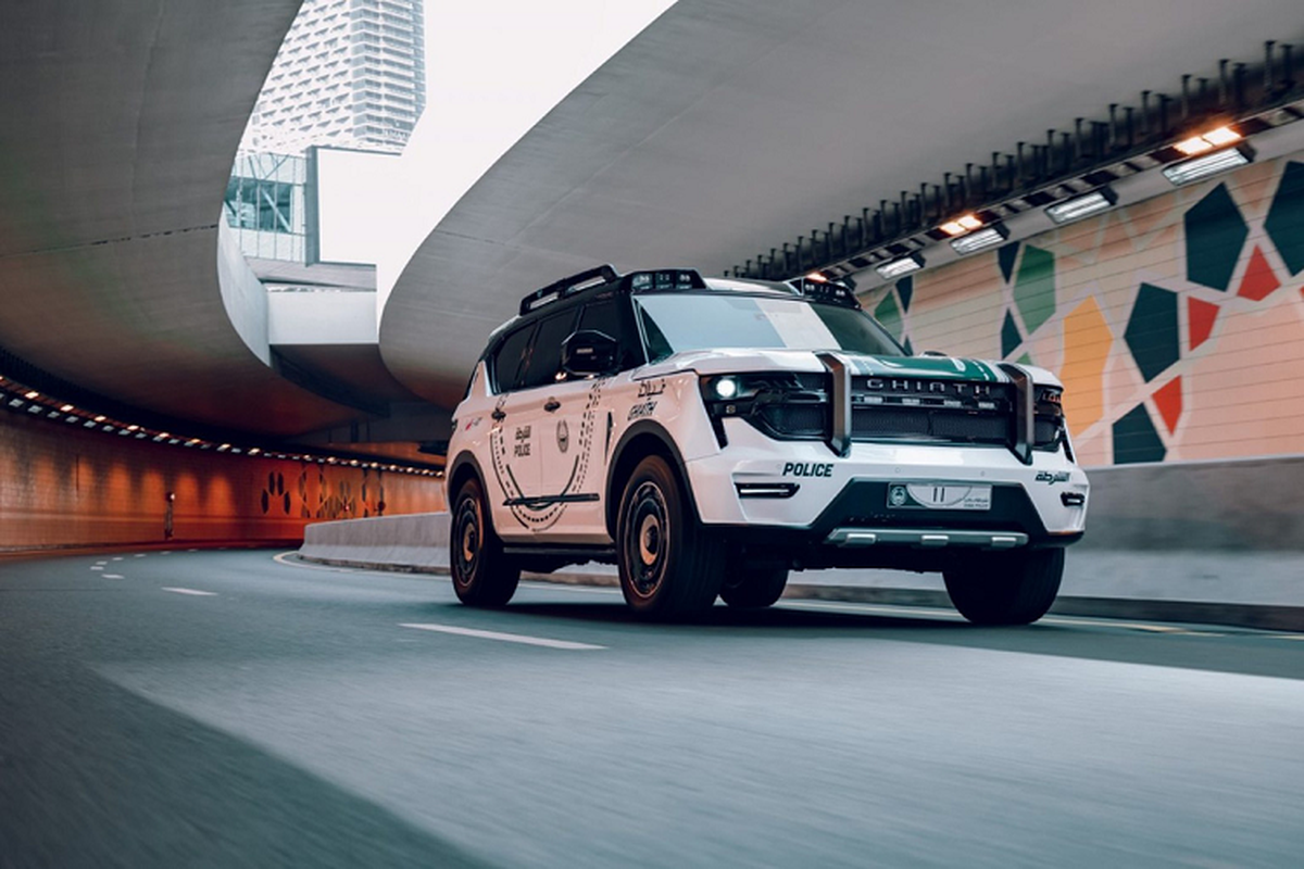 Ghiath Smart Patrol - sieu SUV truy bat toi pham cua canh sat Dubai