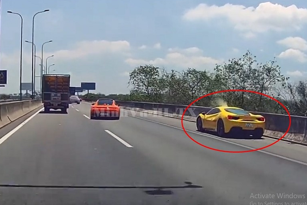 Ferrari 488 GTB boc khoi tren cao toc, bi che kem hon ca Toyota Vios-Hinh-2