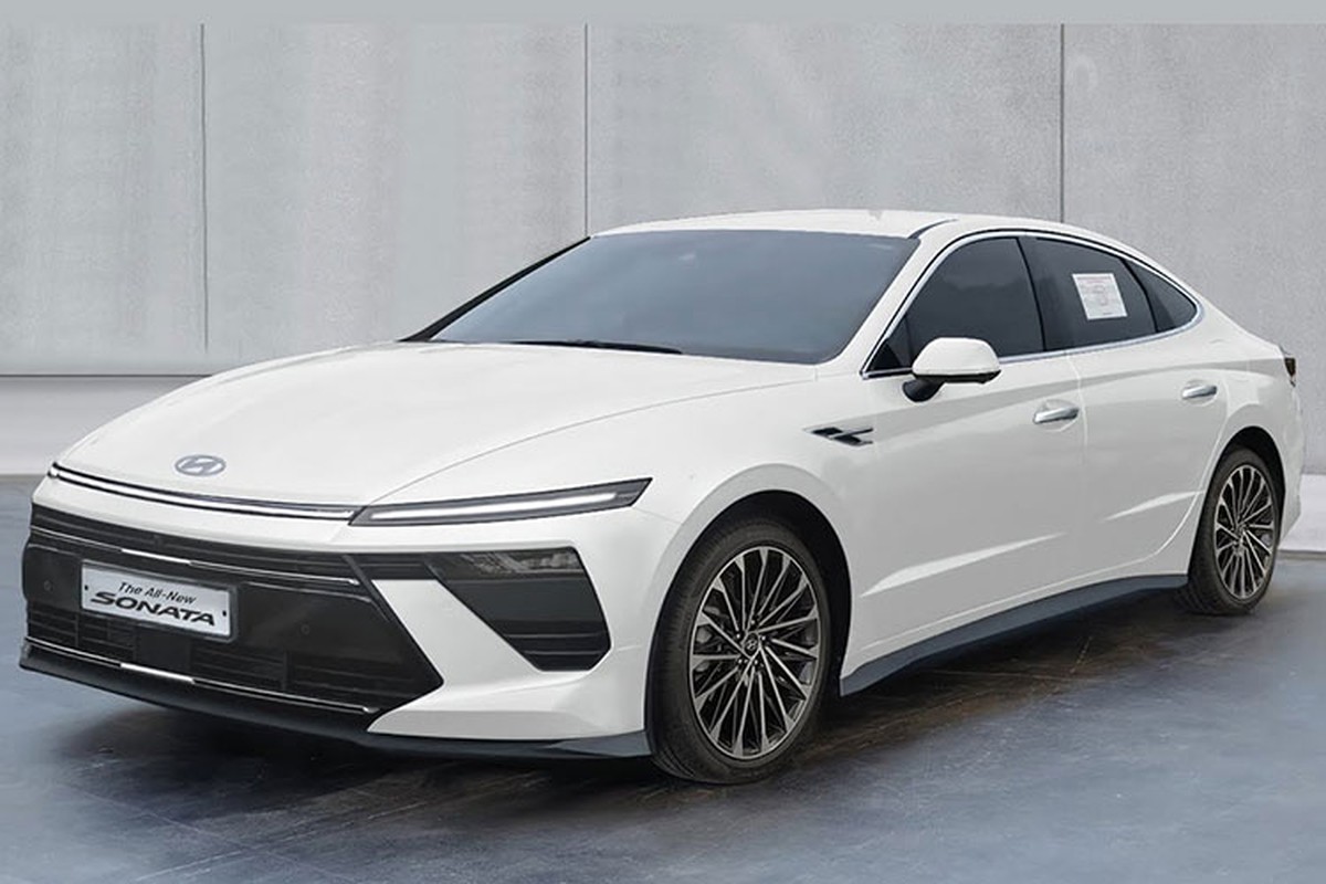 Hyundai Sonata 2024 “bang xuong, bang thit” lo dien Toyota Camry de chung