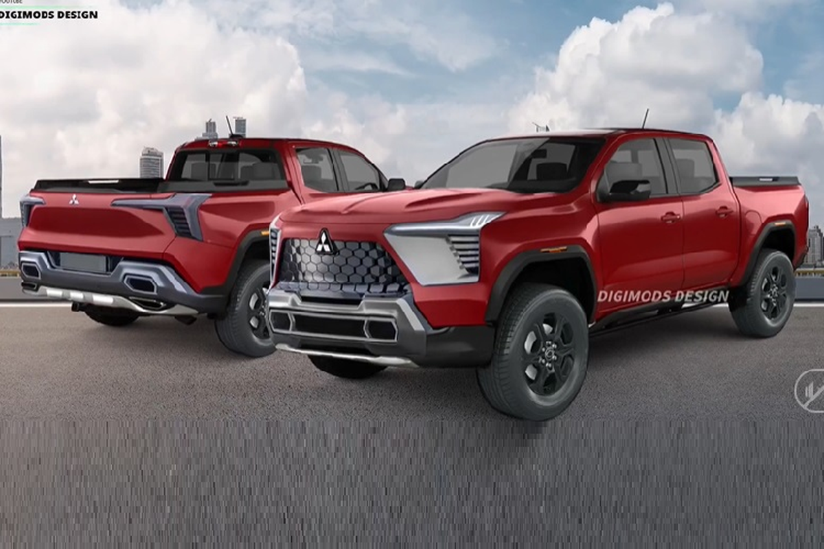 Mitsubishi Triton 2024 “lo hang”, ham ho va co bap hon han ban concept-Hinh-4