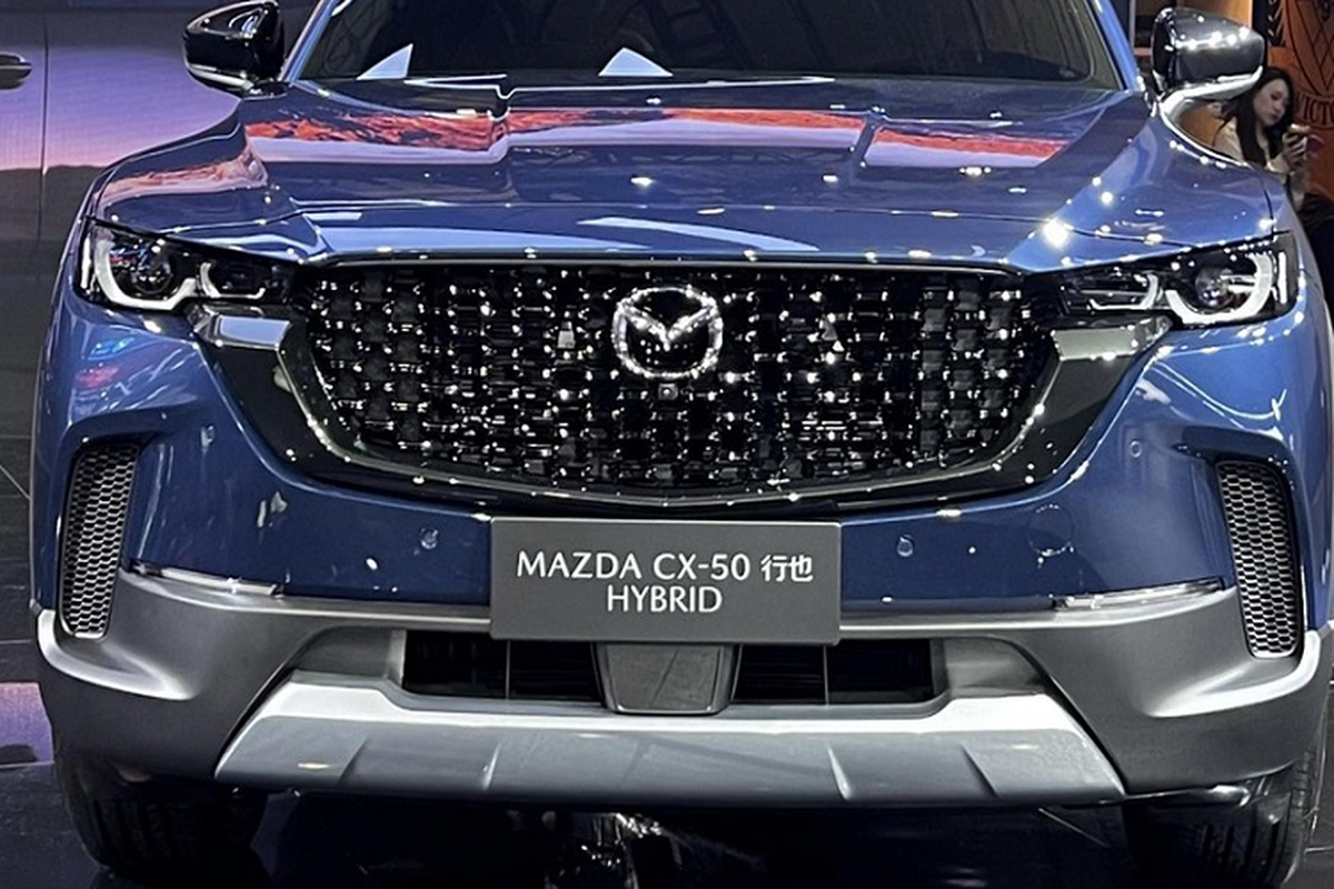 Mazda CX-50 Hybrid 2023 chinh thuc ra mat, 