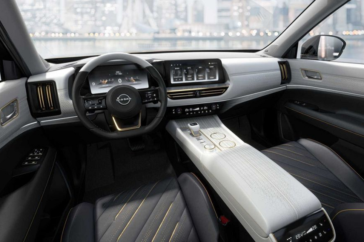 Nissan Pathfinder 2023 - doi thu Hyundai Palisade tai thi truong ty dan-Hinh-6