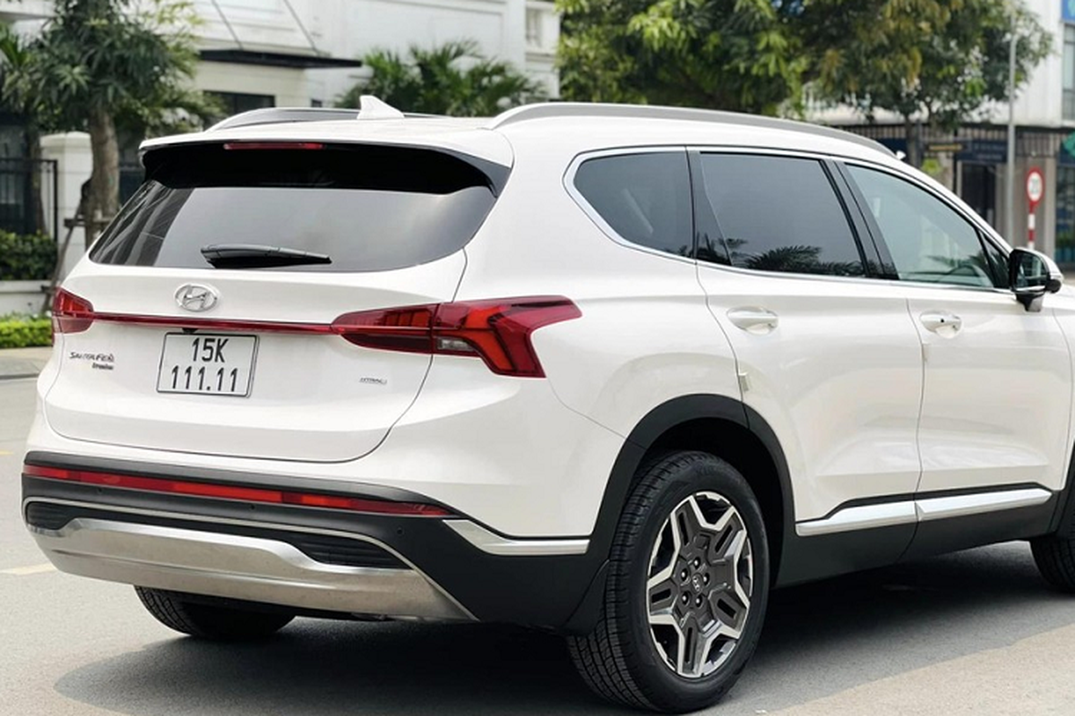 Hyundai SantaFe bien “ngu quy 1” rao ban hon 2 ty o Hai Phong-Hinh-8