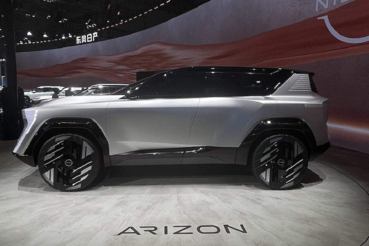 Ngam Nissan Arizon EV Concept - chiec SUV dien dam chat tuong lai-Hinh-2