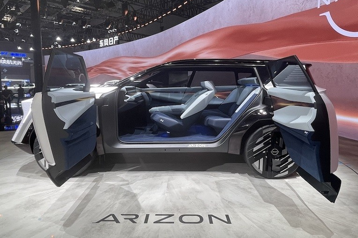 Ngam Nissan Arizon EV Concept - chiec SUV dien dam chat tuong lai-Hinh-5