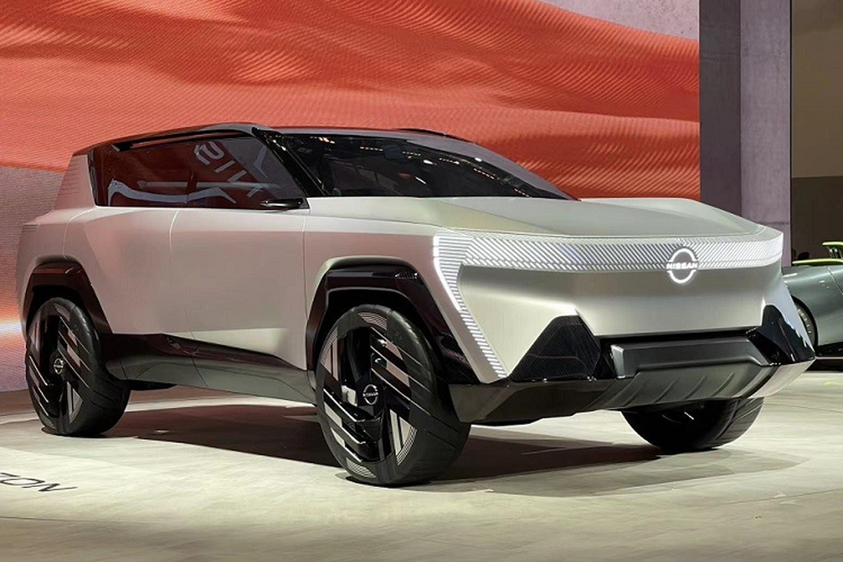 Ngam Nissan Arizon EV Concept - chiec SUV dien dam chat tuong lai