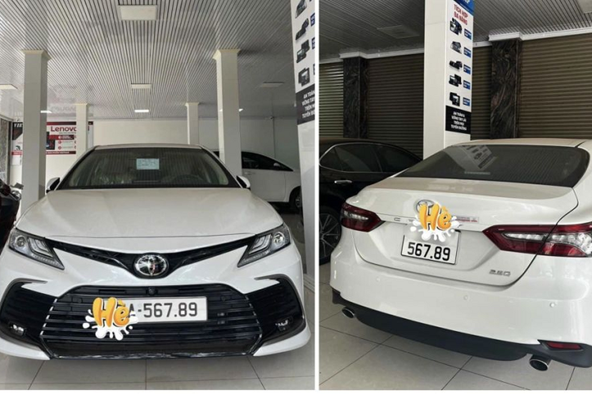 Toyota Camry bien “san bang tat ca - 56789” ban 3,5 ty o Dak Lak