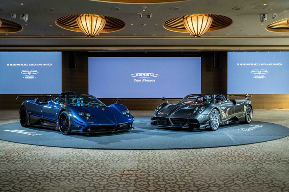 Pagani Zonda Kiryu va Huayra Roadster BC 