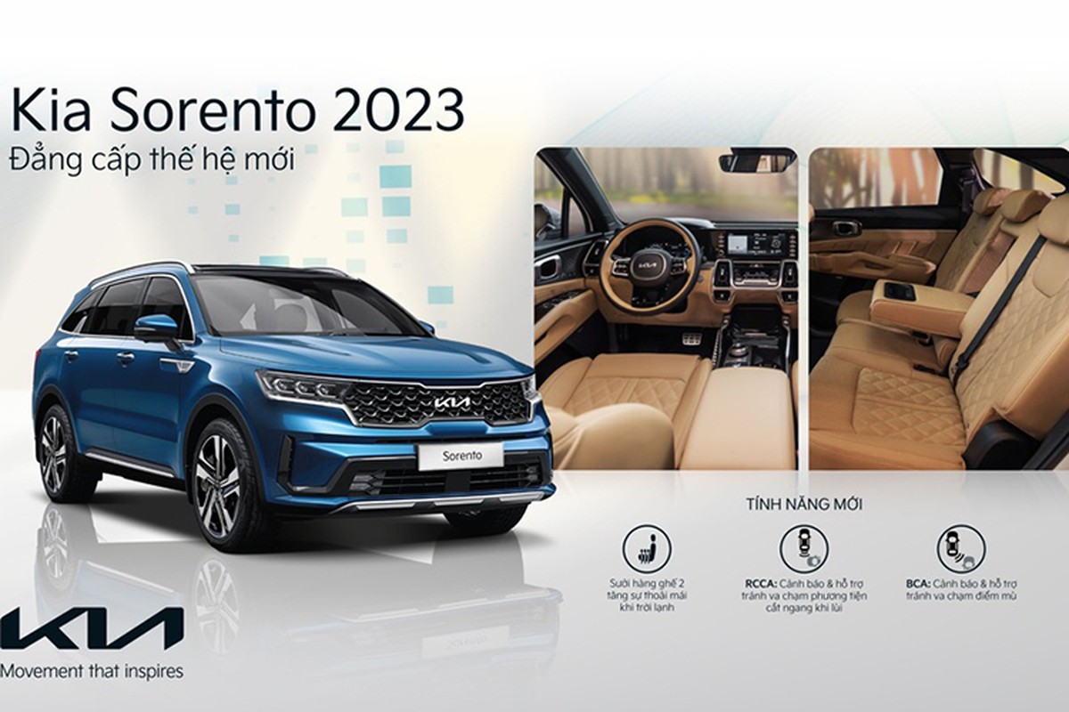 Kia Sorento 2023 hon 1,2 ty tai Viet Nam noi that nhu xe sang-Hinh-2