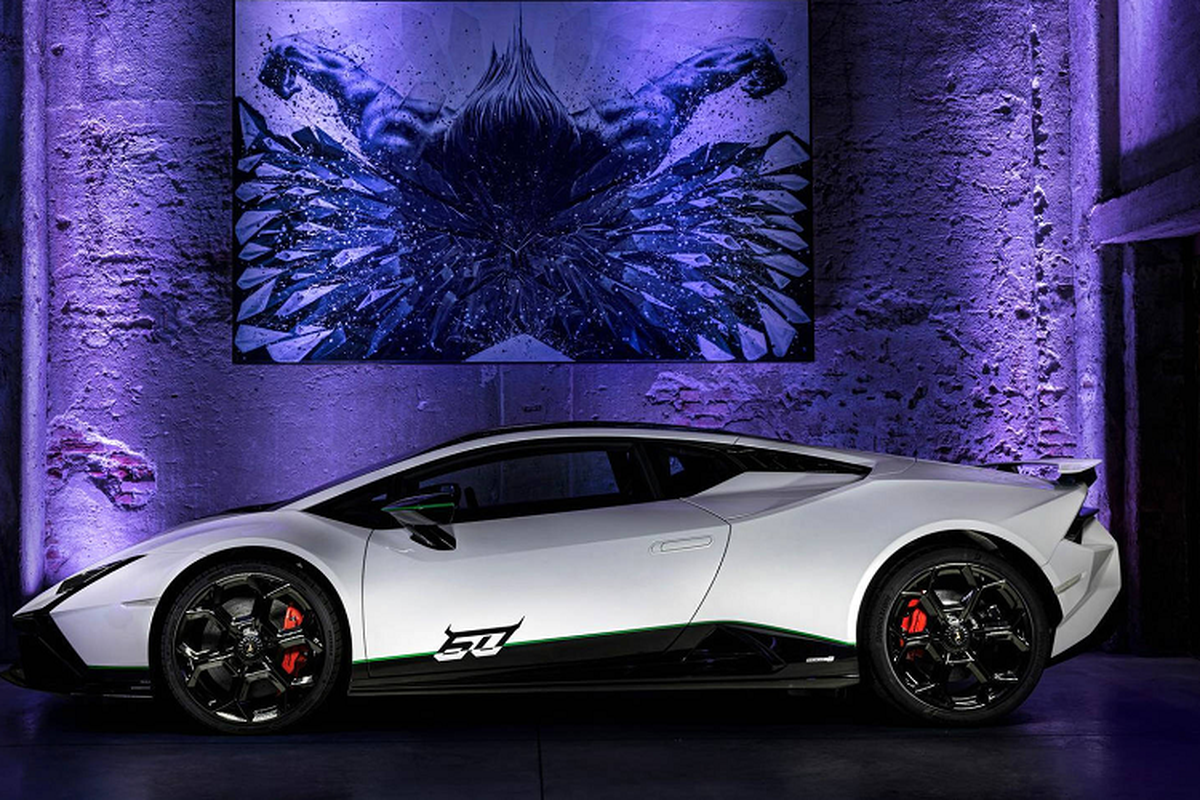 Lamborghini Huracan ban ky niem 60 nam tai Tuan le thiet ke Milan 2023-Hinh-7