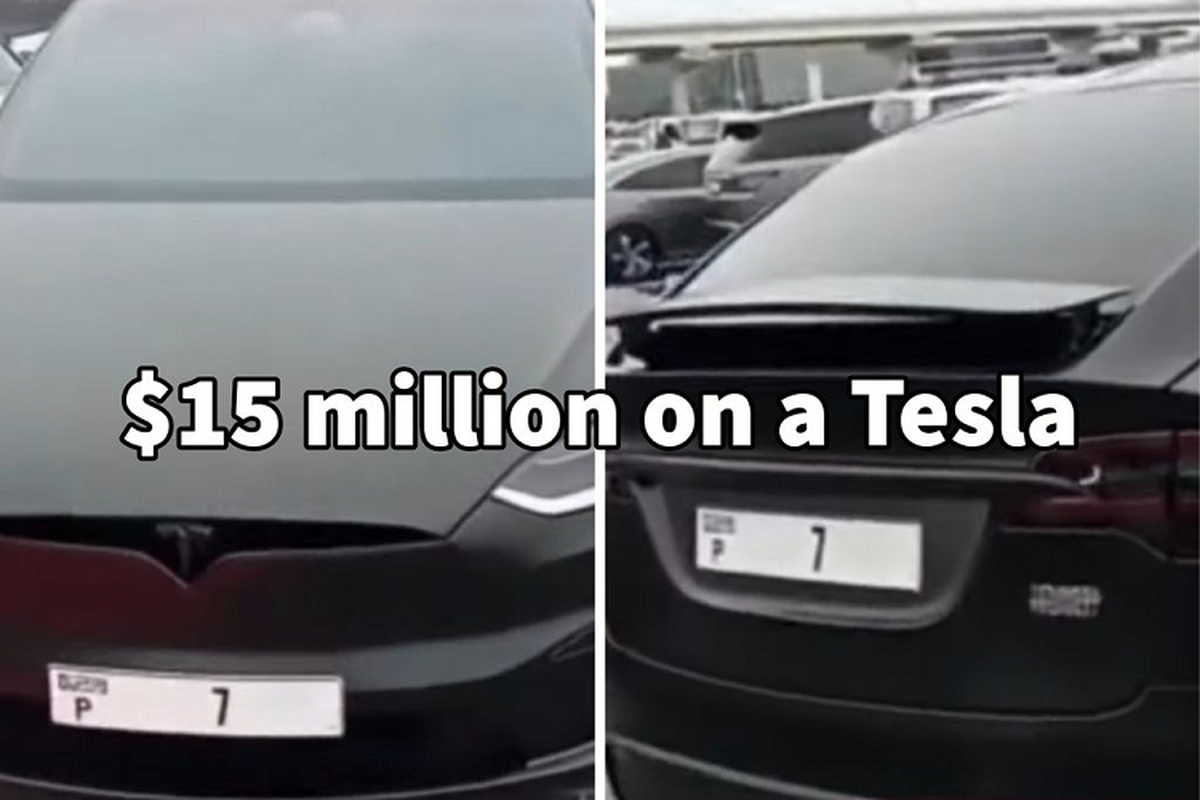 Tesla Model X deo bien so “P7” dat nhat the gioi tri gia 351 ty dong