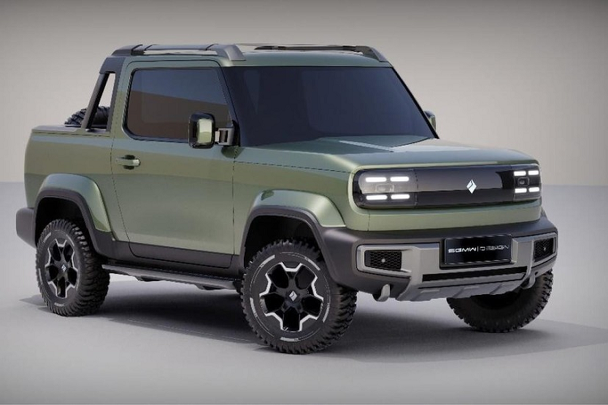 “Tieu Mercedes-Ben G-Class cua Trung Quoc” - Baojun Yep 2023 - se co phien ban ban tai-Hinh-5