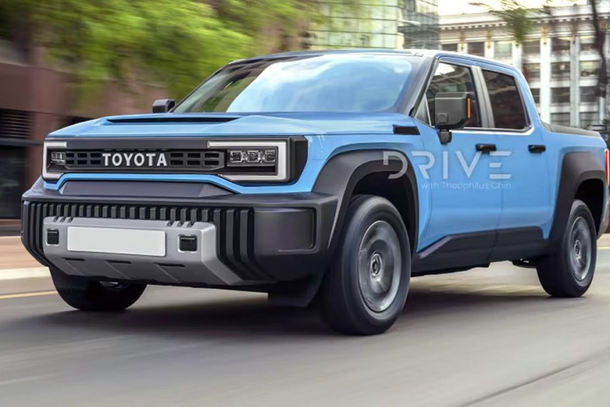 Toyota Stout 2024 sap ra mat, chiec ban tai nho va re hon Hilux?