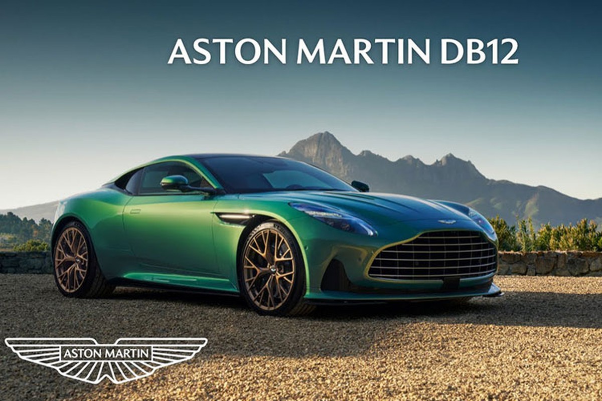 Aston Martin DB12 – chiec “Super Tourer” thay the DB11 trinh lang