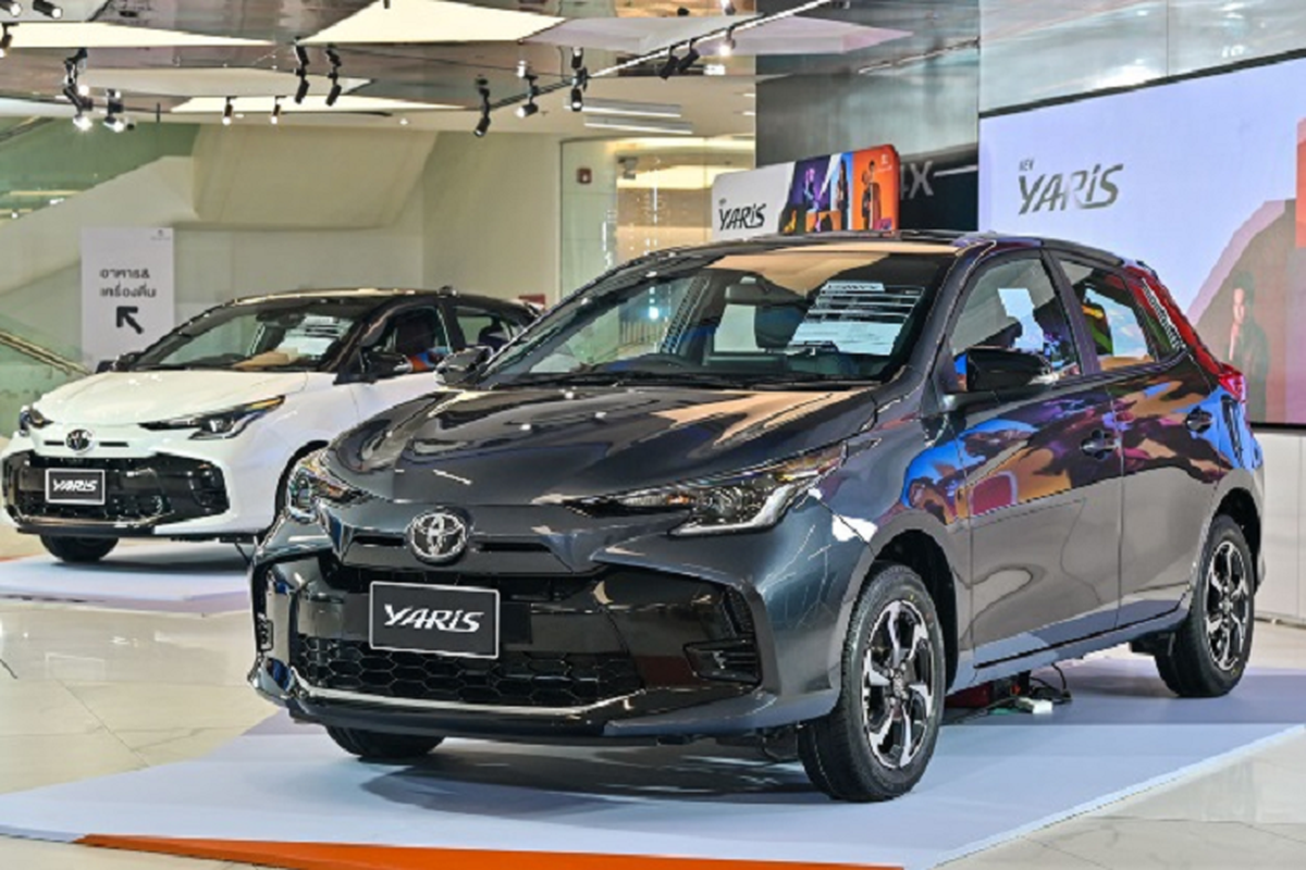 Toyota Yaris giong Vios o Viet Nam, tu 378 trieu “chay hang” tai Thai Lan