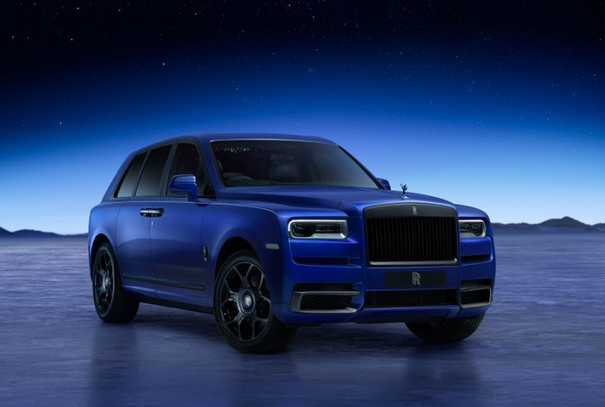 Rolls-Royce ra mat bo suu tap Black Badge Cullinan “Blue Shadow” sieu sang-Hinh-4