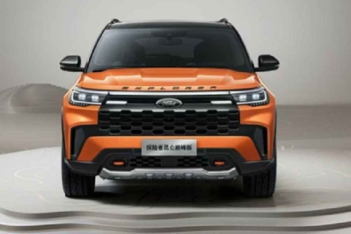 Ford Explorer Kunlun Peak Edition 2023, ham ho nhung day 