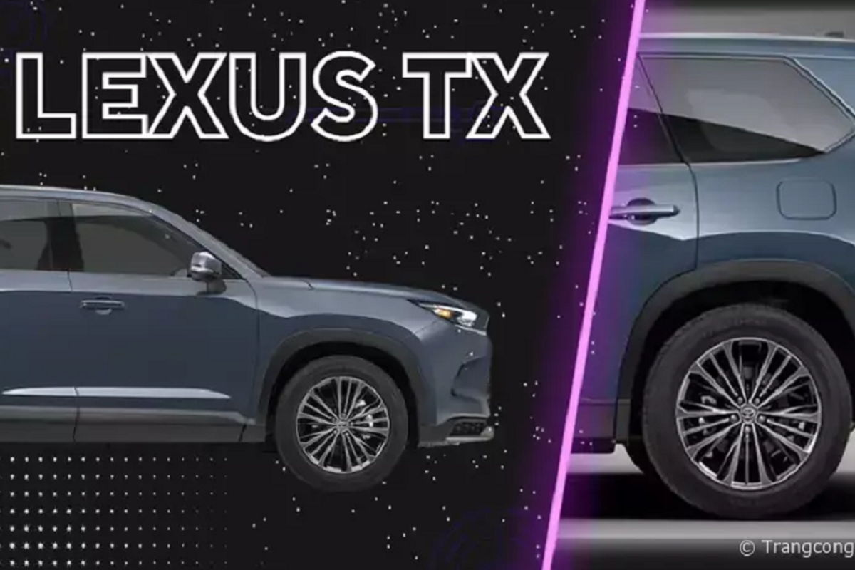 Lexus TX 2024 chot ngay ra mat, san sang 