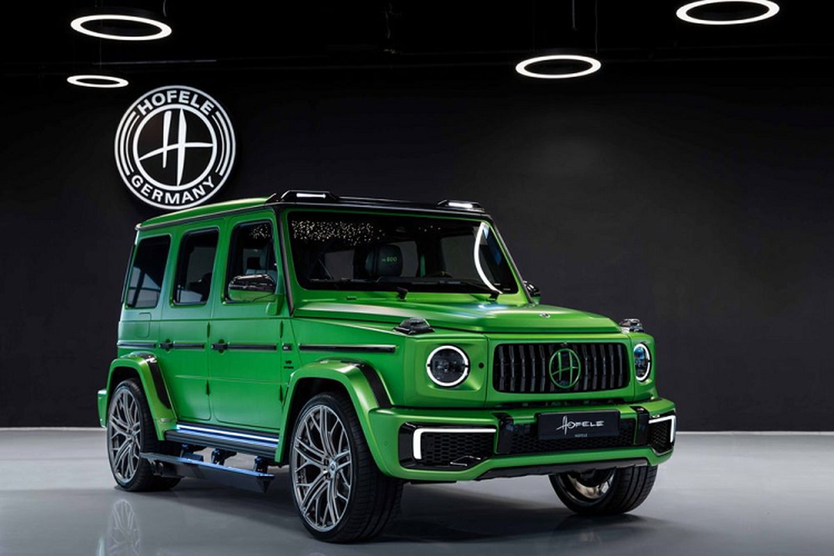 Ngam Mercedes-Benz G-Class Evolution HOLEFE khoac ao 