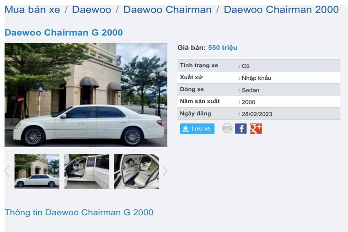 Daewoo Chairman 