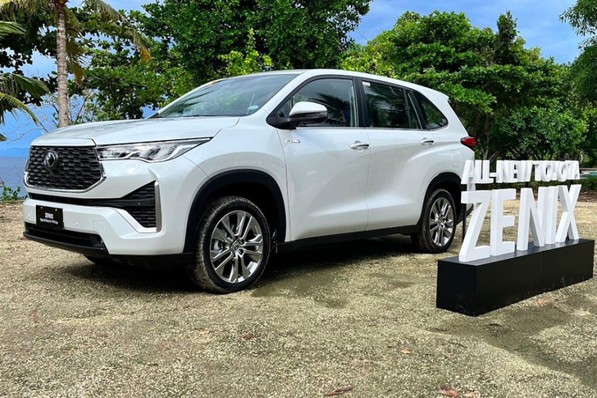 Toyota Zenix 2023 tu 706 trieu dong tai Philippines, sap ve Viet Nam