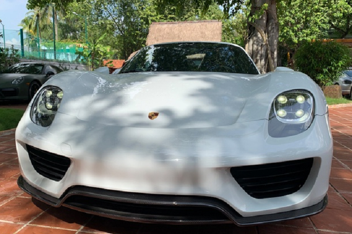 Porsche 918 Spyder hon 60 ty dong, doc nhat Viet Nam cua 