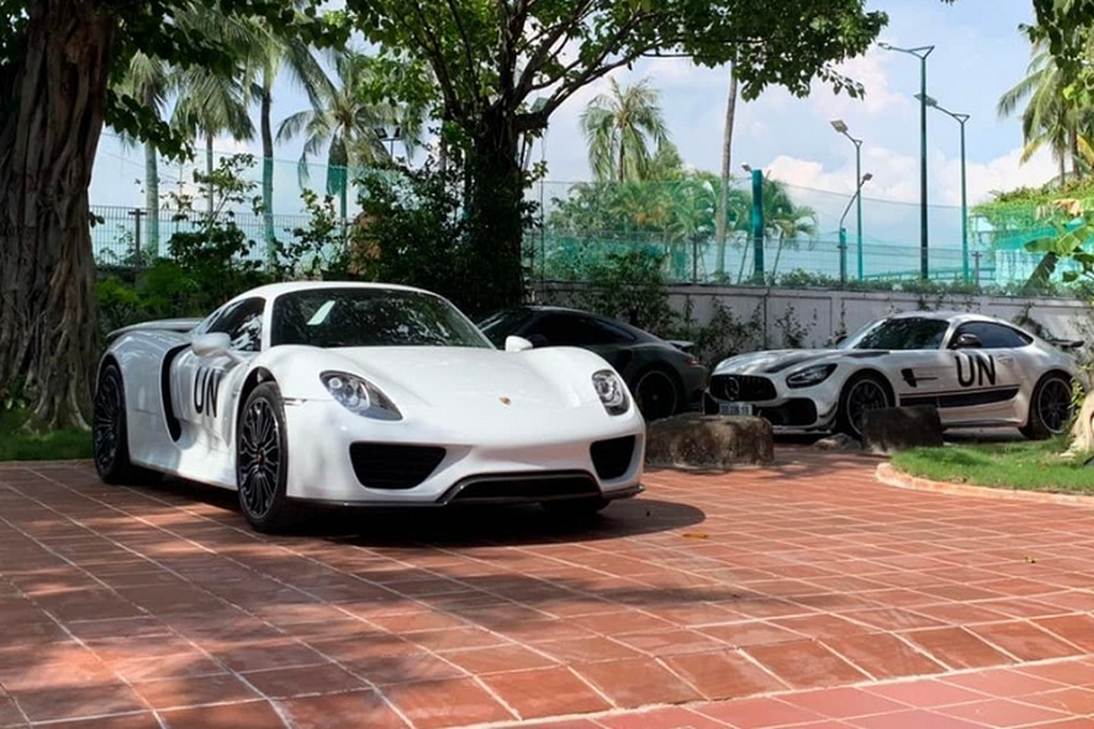 Porsche 918 Spyder hon 60 ty dong, doc nhat Viet Nam cua 