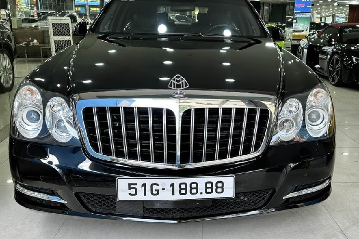 Maybach 62S hon 20 ty, bien sieu VIP nhat Viet Nam lo dien