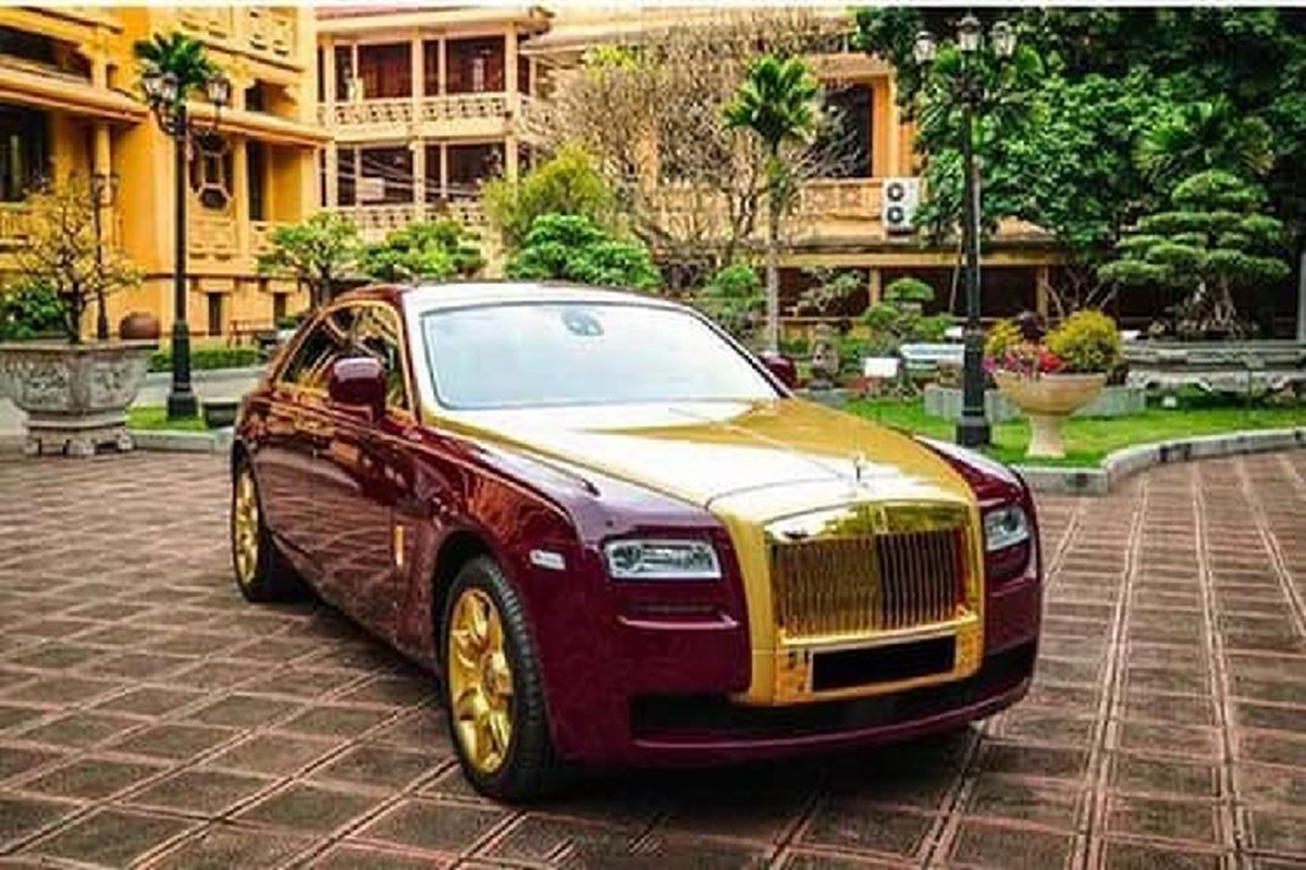 Rolls-Royce Ghost ma vang cua Trinh Van Quyet da co dai gia 