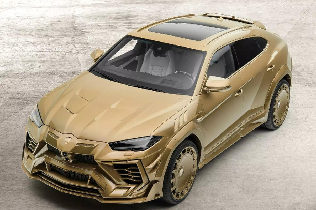 Ngam sieu SUV Lamborghini Urus do Mansory Venatus toan than 