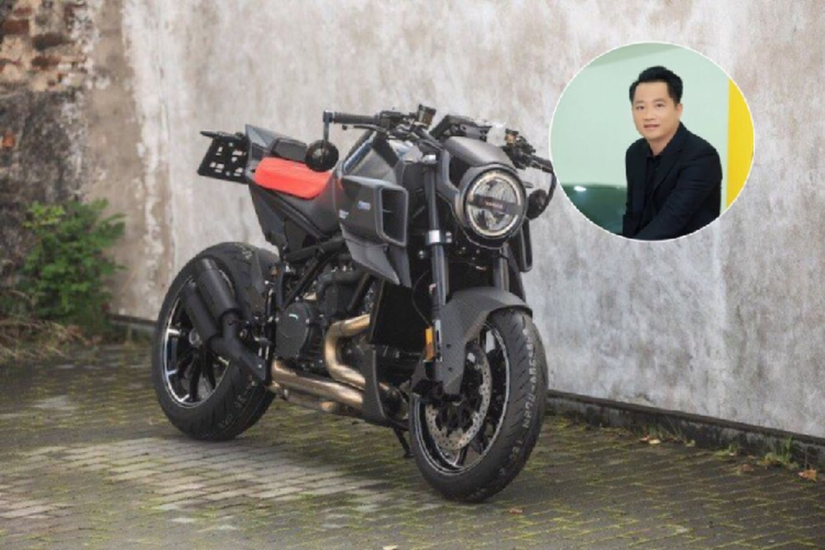 KTM Brabus 1300 R mau doc cua Hoang Kim Khanh gia 2,2 ty dong