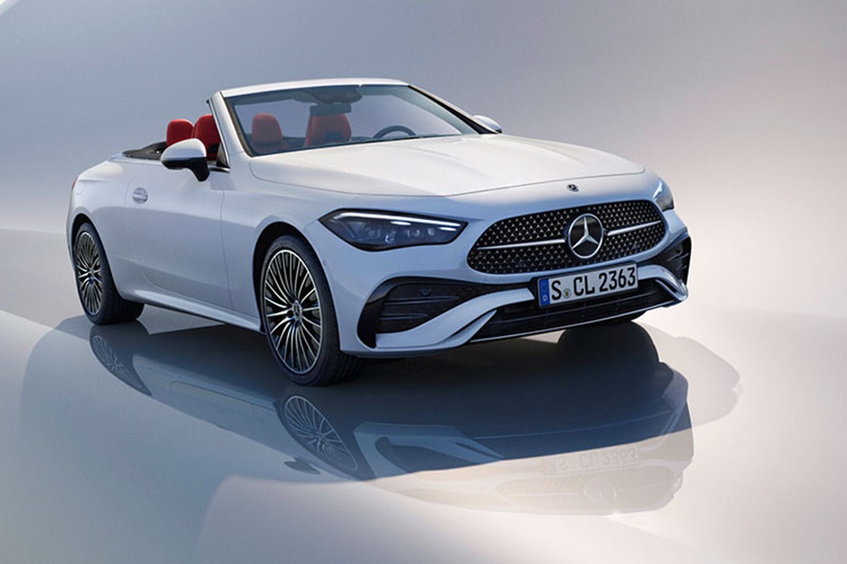 Mercedes-Benz CLE Cabriolet 2024 mui tran chinh thuc lo dien
