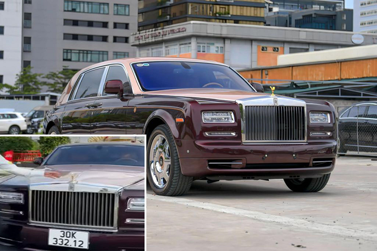 Rolls-Royce Phantom Lua Thieng rao ban 26 ty thay chu, doi bien so moi