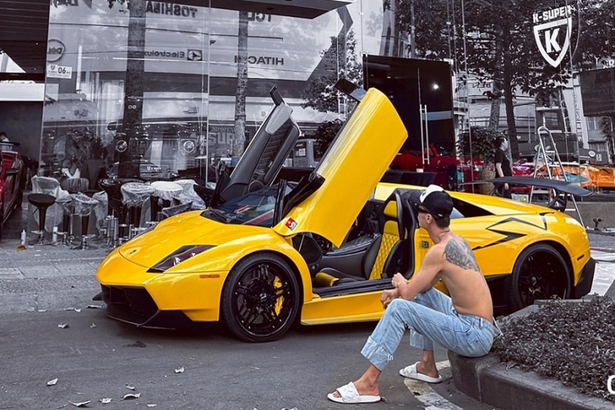 Dan sieu xe Lamborghini hang chuc ty tung duoc Phan Cong Khanh 