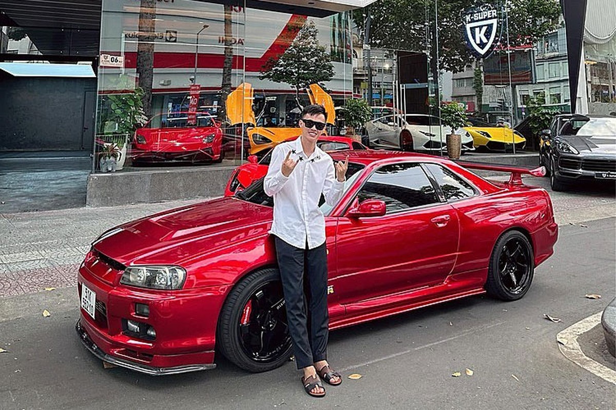 Nissan Skyline GT-R R34 duoc Phan Cong Khanh “co xe” ban duoc 2,1 ty-Hinh-2