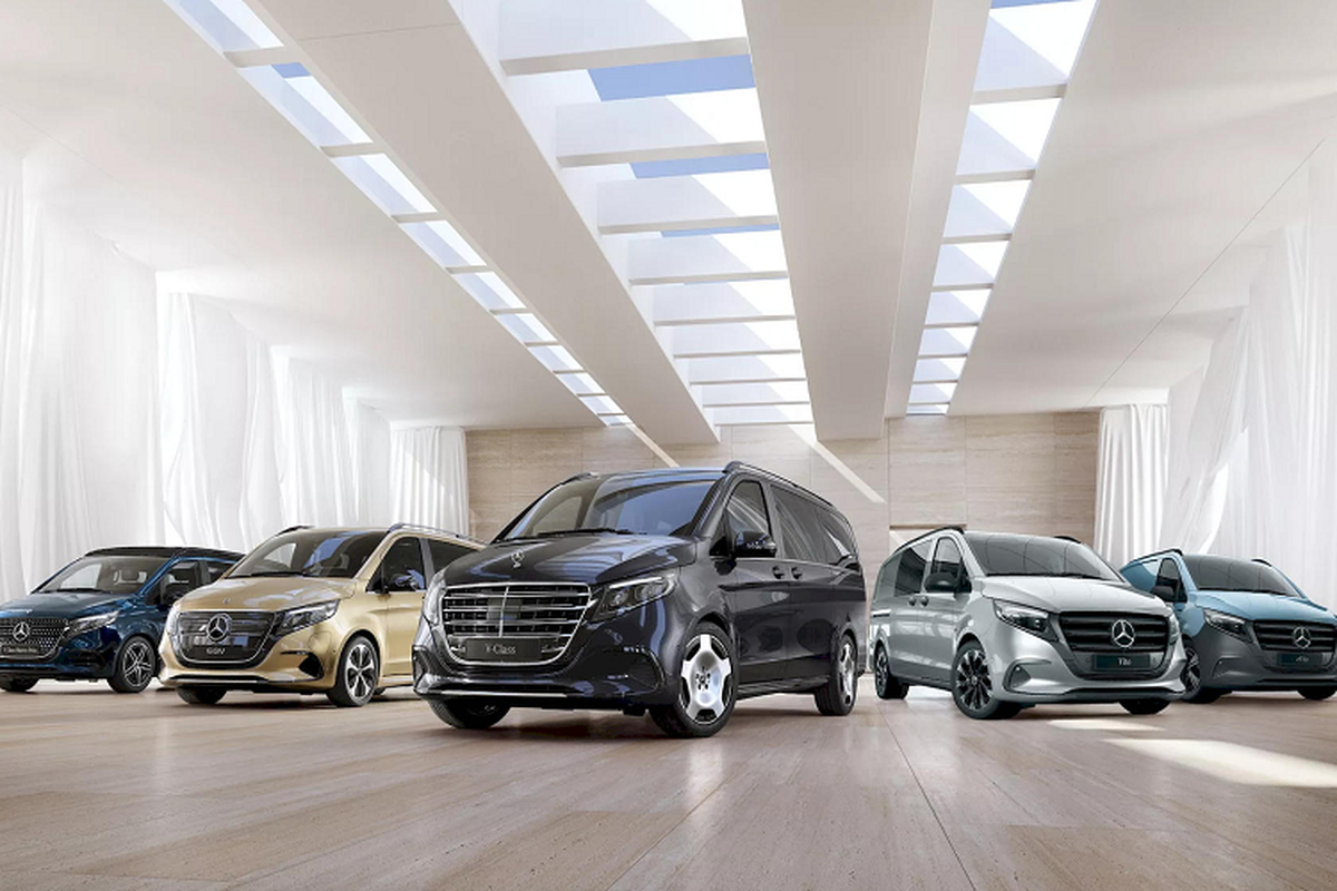 Mercedes-Benz V-Class, EQV, Vito va eVito 2024 nang cap nhung gi?