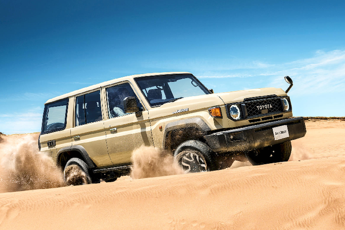 Toyota Land Cruiser 70 doi 2024 - chiec SUV 