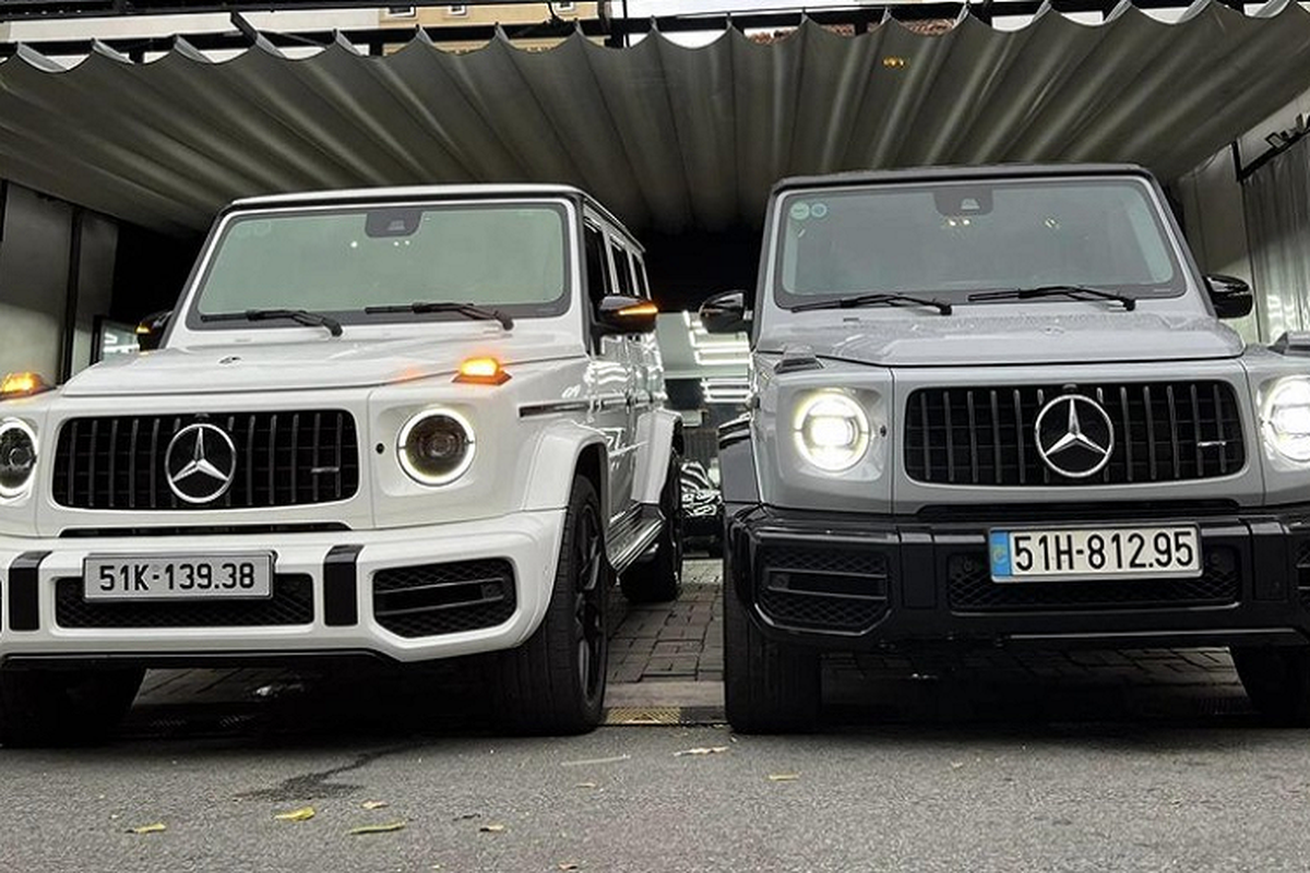 Mercedes-AMG G63 tung cua Hien Ho va Cuong Do la ve chung 1 nha