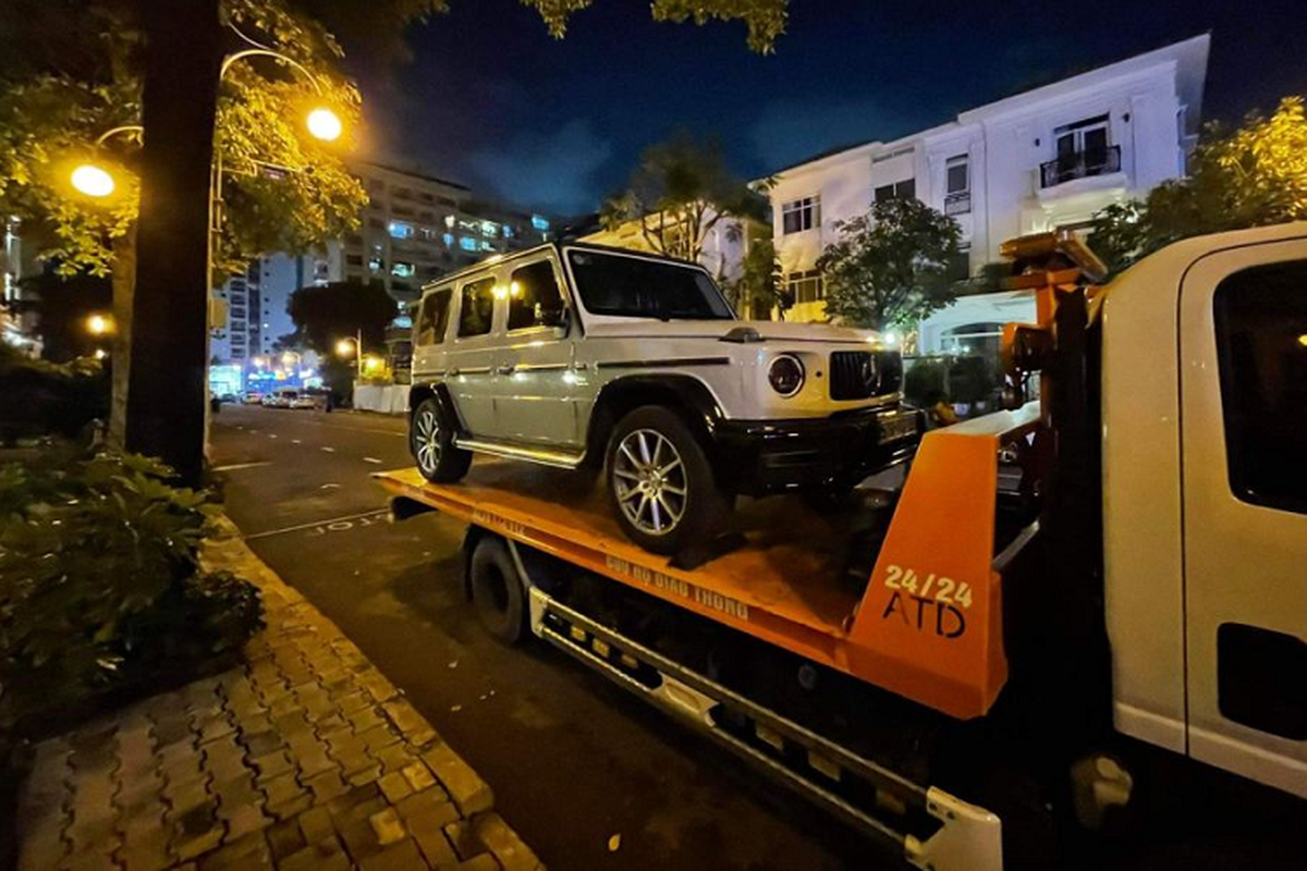 Mercedes-AMG G63 cua Cuong Do La lan banh ra Ha Noi tim khach-Hinh-3