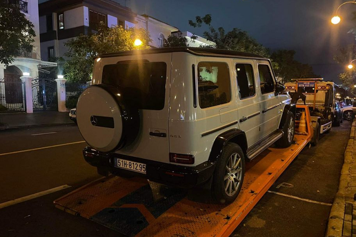 Mercedes-AMG G63 cua Cuong Do La lan banh ra Ha Noi tim khach-Hinh-4